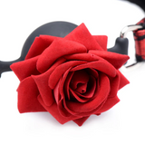 Full Bloom Silicone Gag with Rose