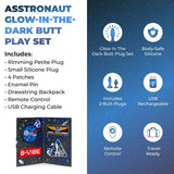 ASStronaut Glow-in-the-Dark Butt Play Set