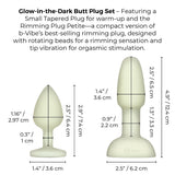 ASStronaut Glow-in-the-Dark Butt Play Set