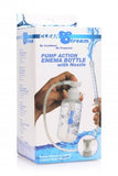 XR Brands - Clean Stream Pump Action Enema Bottle with Nozzle