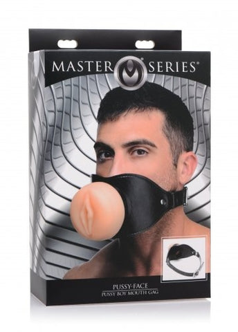 XR Brands - Master Series Pussy Face Oral Sex Mouth Gag
