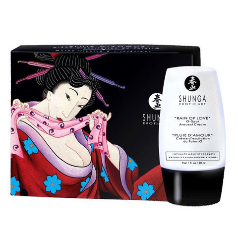 Shunga Rain of Love G-Spot Arousal Cream